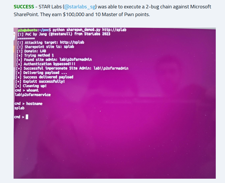 leonov_av's tweet image. Sharepoint Authentication Bypass vulnerability (CVE-2023-29357) from June Patch Tuesday is in active exploitation. #Microsoft #Sharepoint #CISAKEV
➡️ t.me/avleonovcom/11…