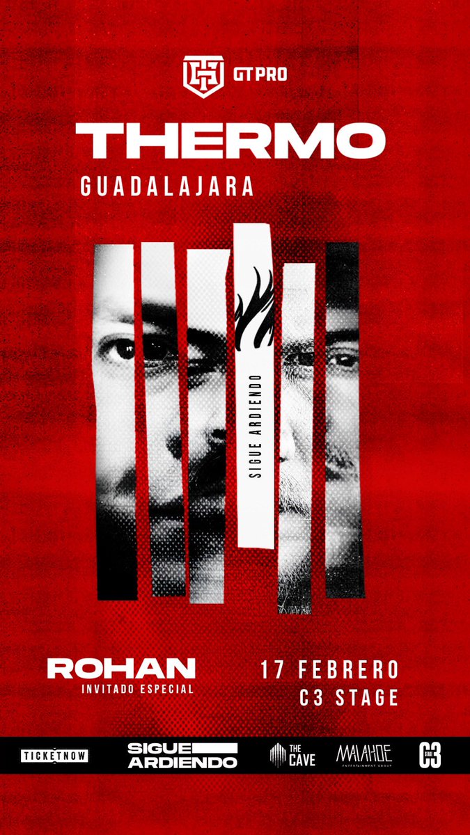 ThermoBand's tweet photo. Atentos que en los turnos de @soyjuantavares en @MAXIMA1067FM se tendrán cortesías para el show de Guadalajara en @C3Stage gracias #GTPro https://t.co/4yV45Zw5aT