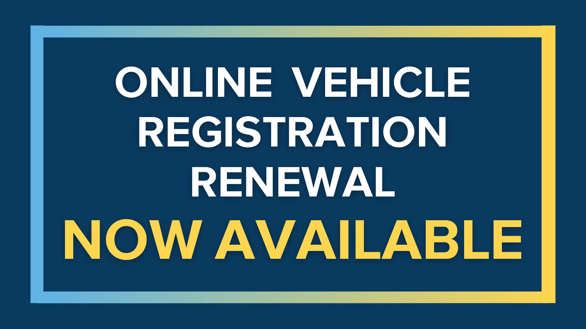 Online cheap registration renewal