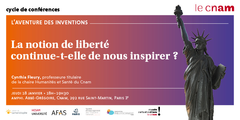 #SaveTheDate le 18/01 L'aventure des inventions accueille Cynthia Fleury, professeure titulaire de la chaire Humanités et santé du Cnam. 
Gratuit sur inscription ➡️ culture.cnam.fr/janvier/la-not…