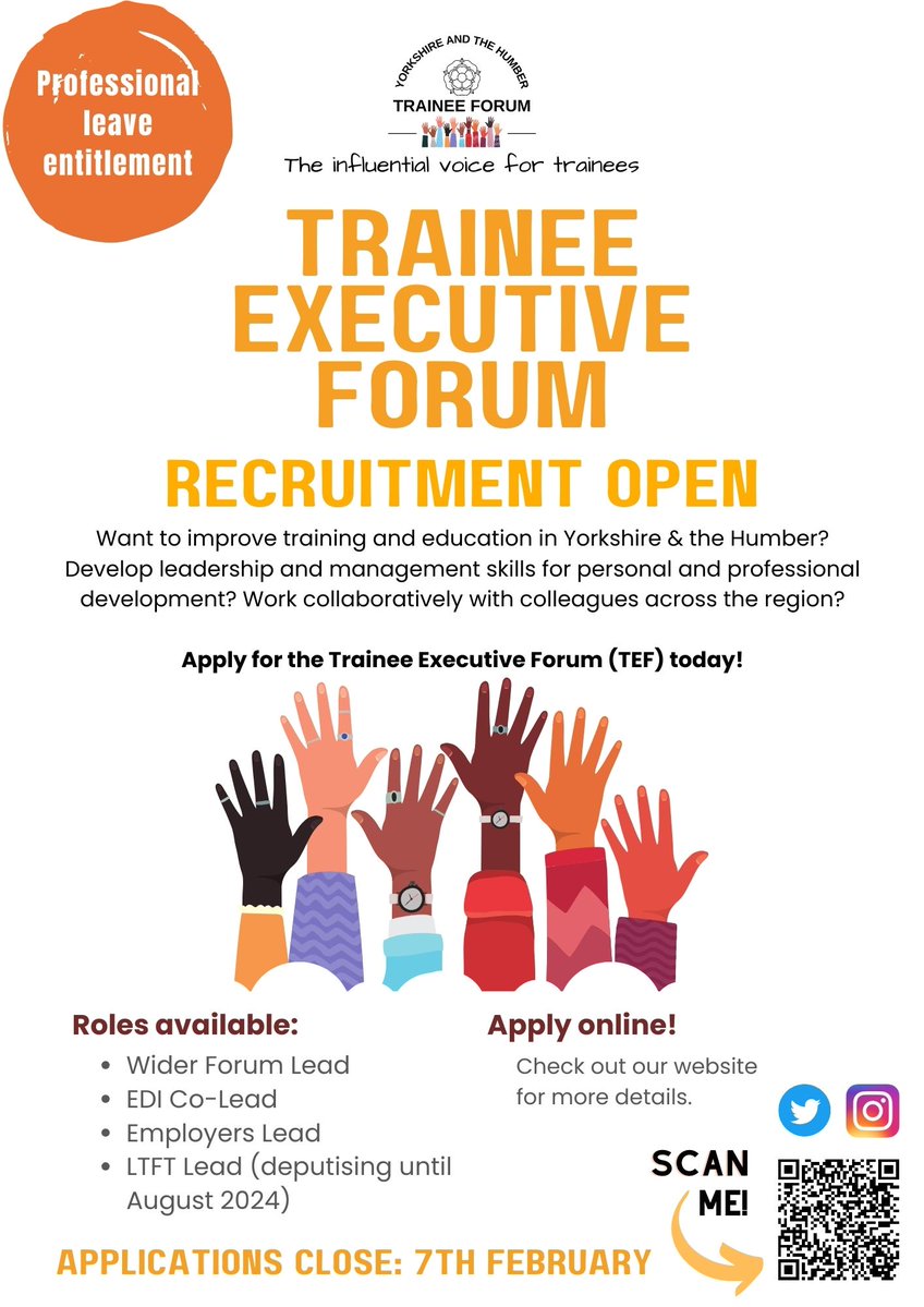 YH_Trainees's tweet photo. 🚨 Attention YH Trainees! 🚨 Exciting news - Recruitment to TEF is OPEN! 🌟 We're on the lookout for passionate individuals to join our team in key roles. Check out the opportunities below! 👇

Learn more about each role here: https://t.co/QEFdw3neXL https://t.co/bkROhaKWPT
