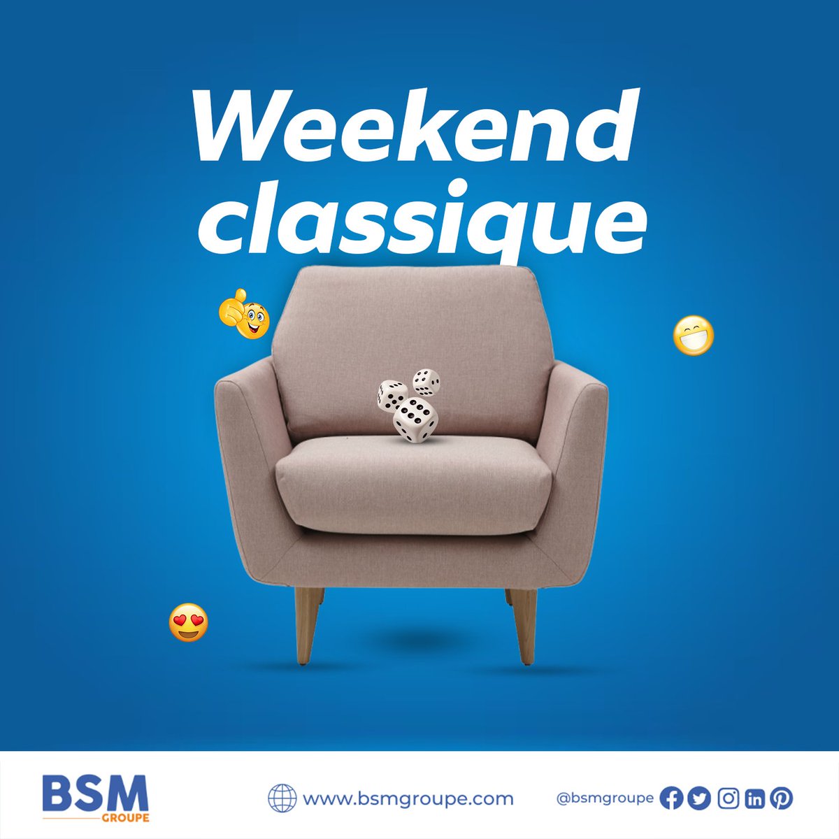 bsmgroupe's tweet image. Détendez-vous, jouez, savourez chaque instant de votre week-end. 🎲🛋️

#weekend #bonweekend #bsmgroupe