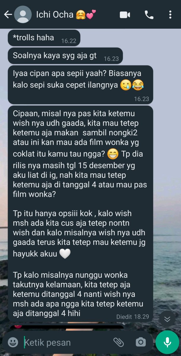 rrifany's tweet photo. Fany orang yg gaenakan, ternyata masih ada kasta yg lebih gaenakan dari fany yaitu ocha.
Yg kalo lg butuh bantuan, yg mau bantuin malah yg nyariin..

Si paling fast respon, yg kalo chat nya udh dibales super duper bawel gemesh bgt wkwk https://t.co/4tKYR1H5U1