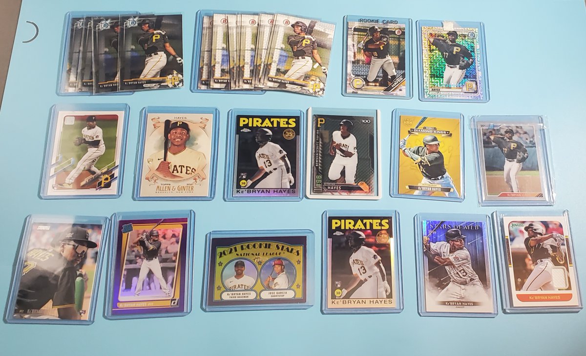 PrimetimeHFS's tweet photo. @cardboardbst Ke'Bryan Hayes rookie lot. $20 includes shipping. https://t.co/1ILjJ7Or8S