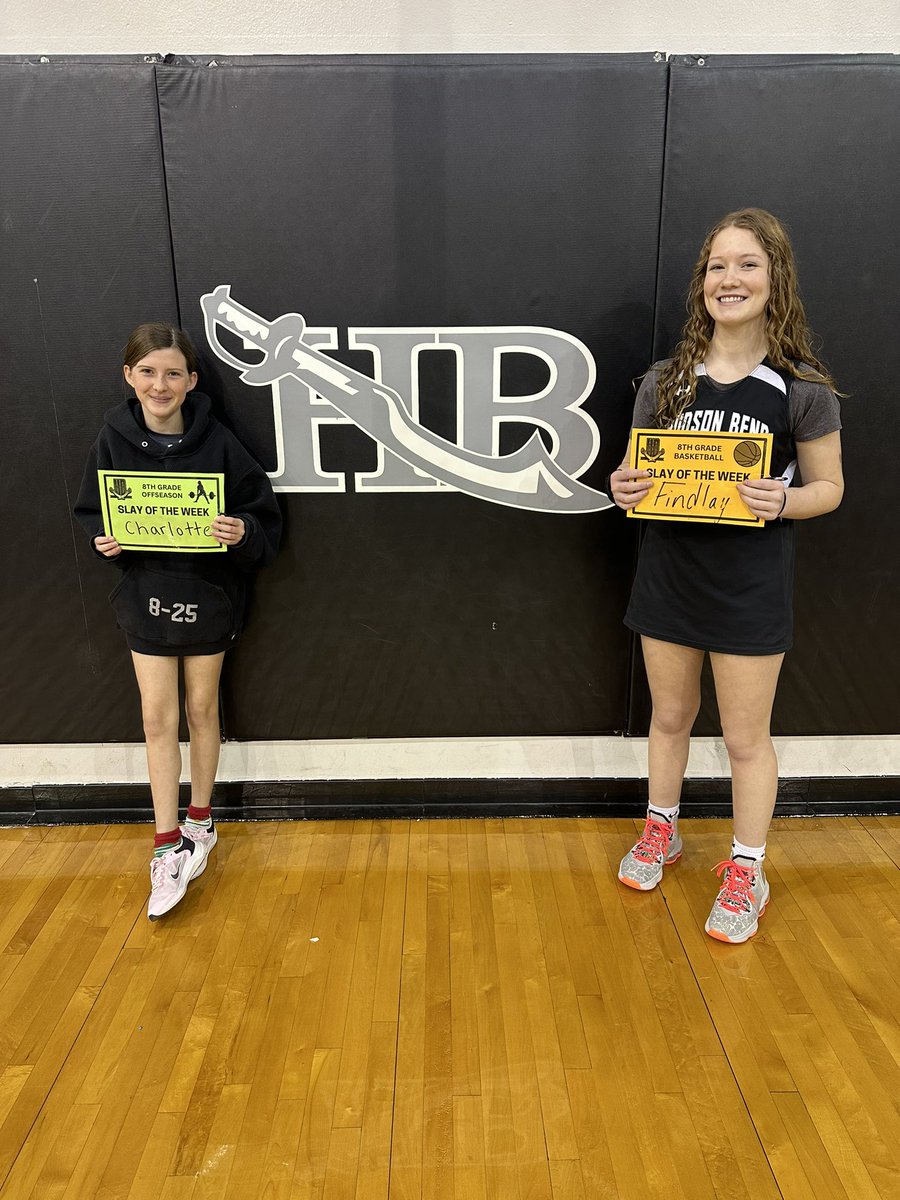 Our 8th grade Slays of the Week! Way to work! Basketball : Findlay Offseason : Charlotte