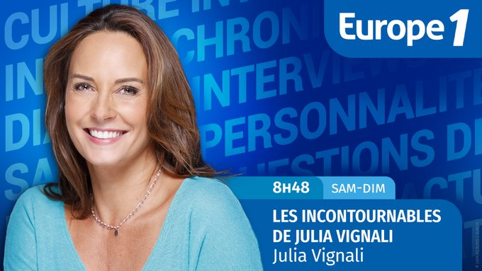 Ce matin, @juliavignali recevra Isabelle Carré et José Garcia