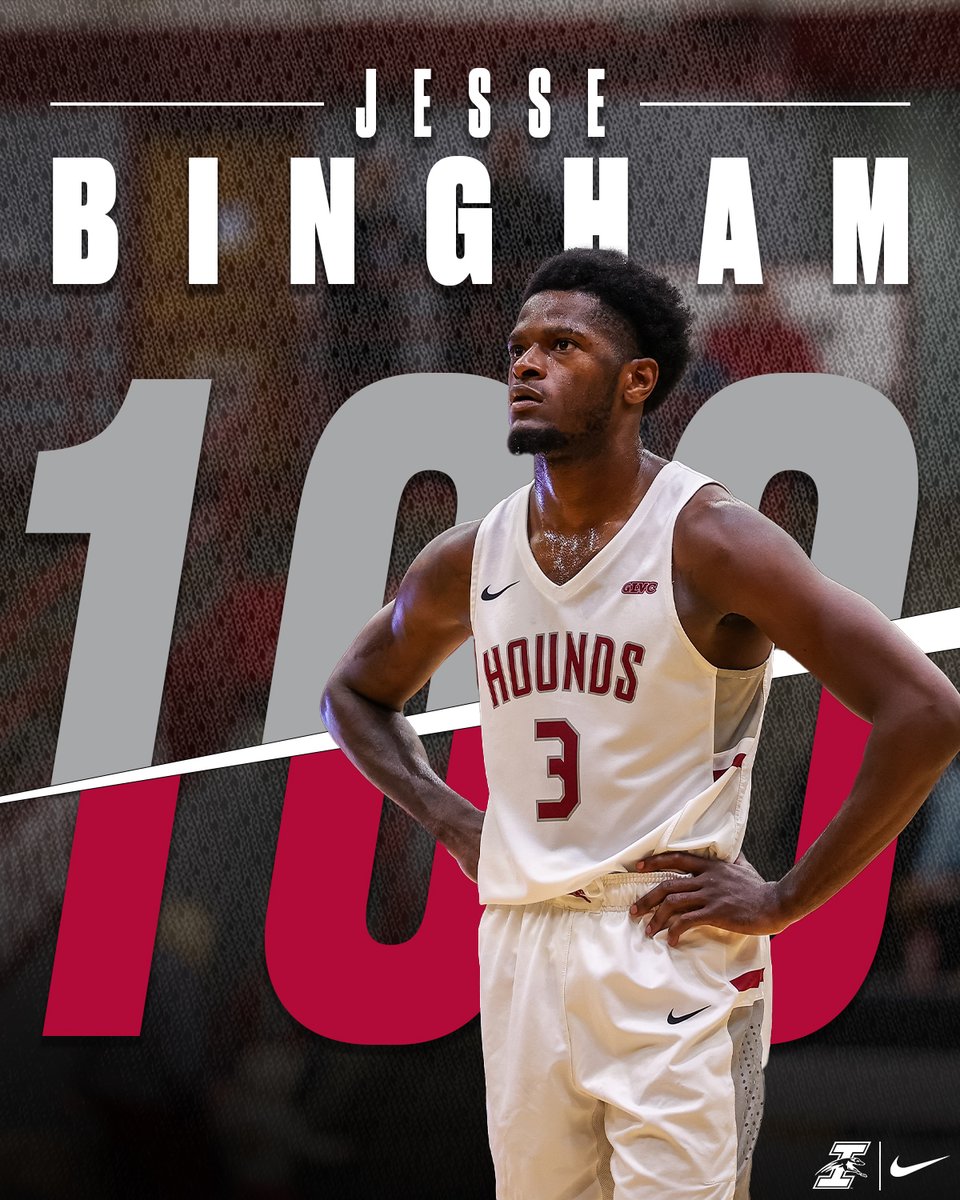Bingham, Party of ONE! 🛑

Jesse Bingham is the first Greyhound in program history with 1⃣0⃣0⃣ career steals and blocks!