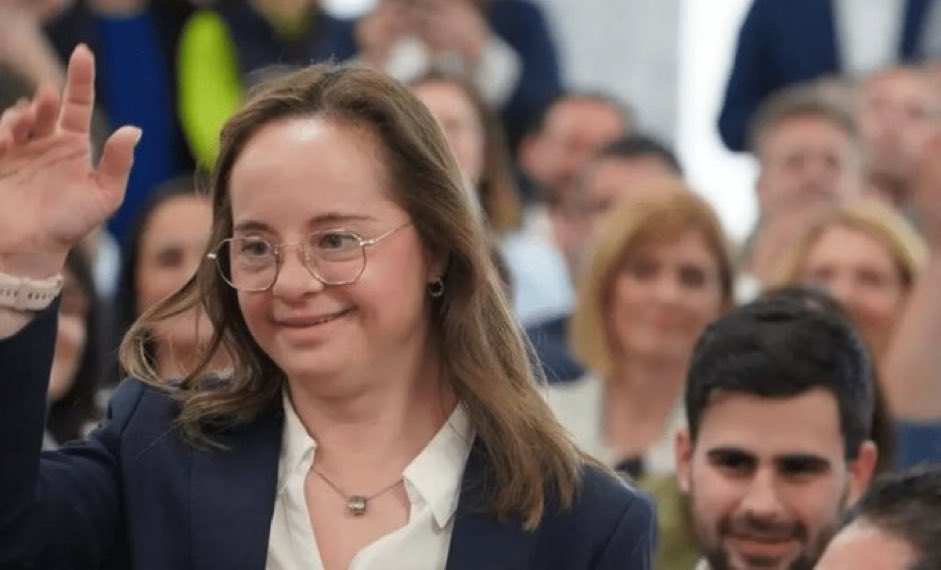 Mar Galcerán makes history as Spain’s first parliamentarian with Down syndrome