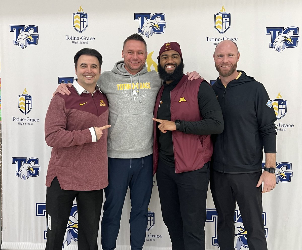 Stopped by @TGEagleFootball 🦅 and discussed the #MNblitz with @litecky111 and Coach Anderson! It’s always a pleasure stopping by and chatting with these ELITE 🏈 Coaches and Leaders of young men! @Coach_DeBo46 @cjhetherman #RTB #SkiUMah 〽️〽️