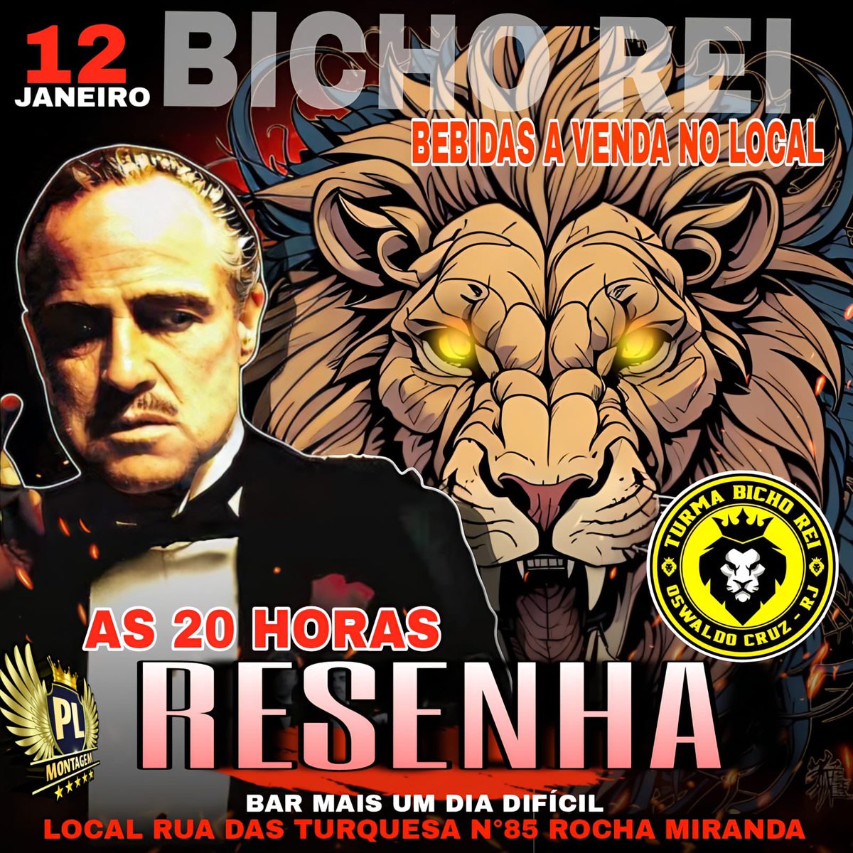 Sextooou… dia da nossa tradicional resenha… hoje é edição especial pelos acessos de Rocha Miranda !!!!

Bicho Rei é Bicho Rei… Diferente dos iguais !