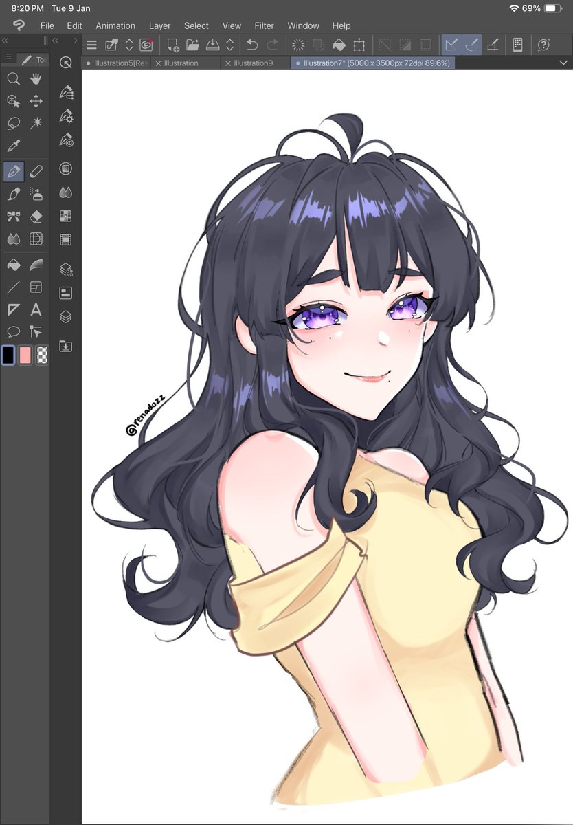 renadozz's tweet photo. forgot to post this—
this is my persona ☆! still under design but might gonna make her a vtuber model pretty soon :3

#anime #art #drawing #رسم https://t.co/EZVU7sZCil