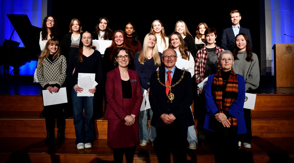 Triumphant Return: #MGGS_ Speech Day celebrated A-Level success on January 5th, welcoming former Y13's, parents, and special guest Professor Vari Drennan MBE. Headteacher Miss Stanley expressed pride in their achievements &to staying connected through the MGGS #Alumni. 🎓🌟