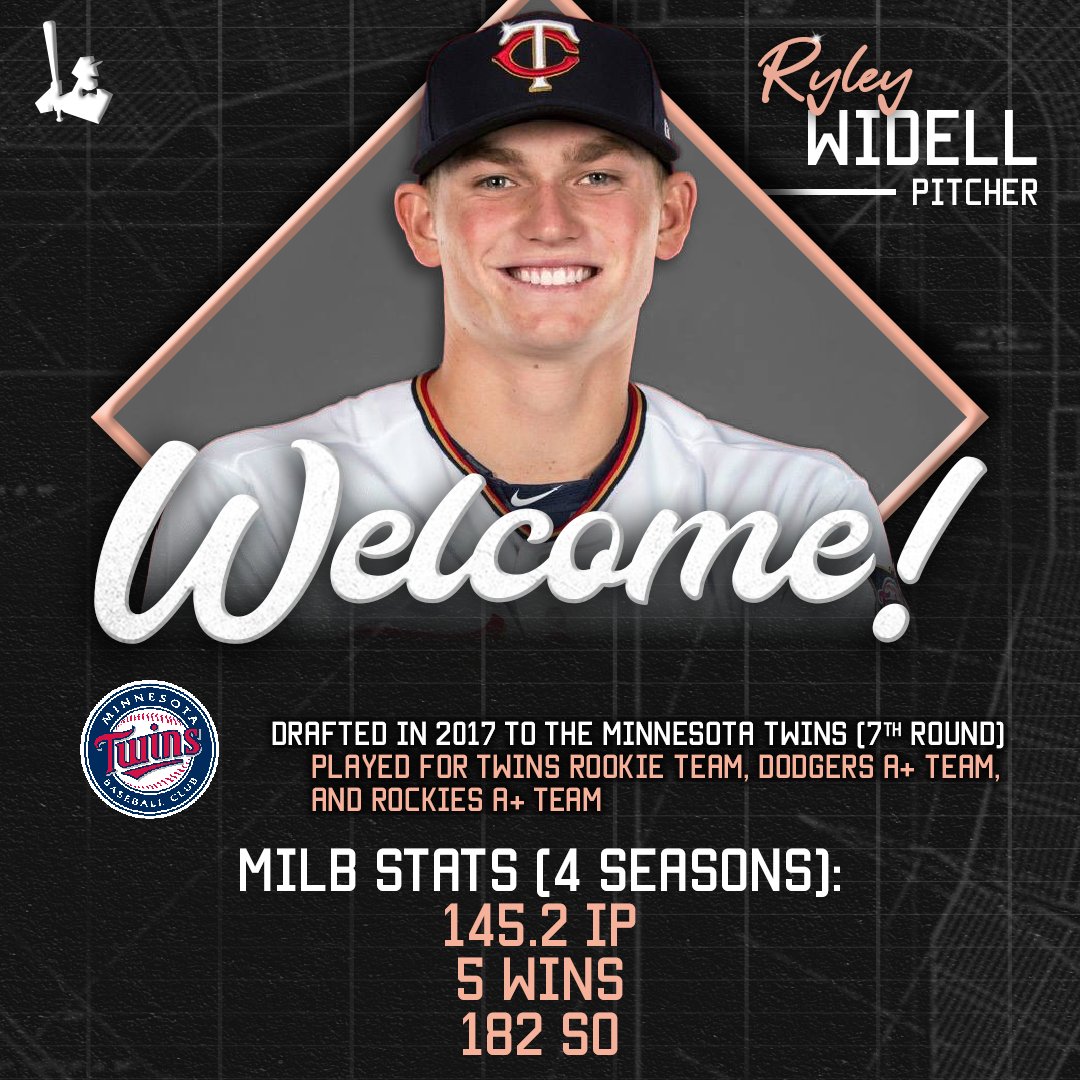 🚨 Welcome Ryley Widell to the Milwaukee Milkmen!

Widell joins the Milkmen after 4 seasons with the Twins, Dodgers, and Rockies organizations. In those 4 years, Widell pitch in 145.2 innings, recording 5 wins with 182 strikeouts

We can't wait to see him in action this season!