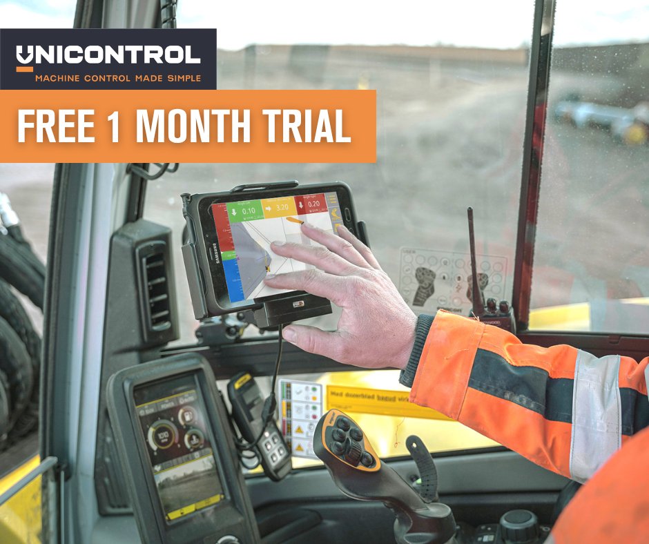hitechniques's tweet image. Not sure if you should invest in 3d machine control? We&apos;re offering a month-long free trial of the Unicontrol3D #machinecontrol system. 👉 For more info, contact Brian at 086 011 1460 

#Unicontrol #machinecontrol #heavymachinery #freetrial