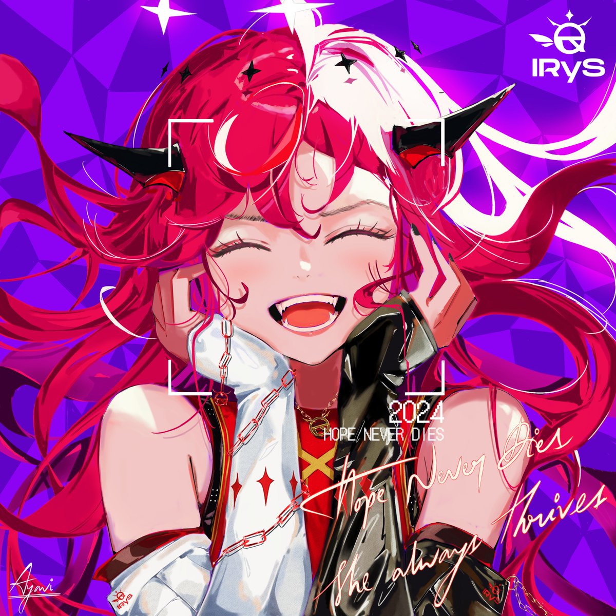 AyaVi8's tweet photo. First artwork for the year 2k24.
"Hope Never Dies, She Always Thrives." 
#IRySart https://t.co/ugYDFW5w84