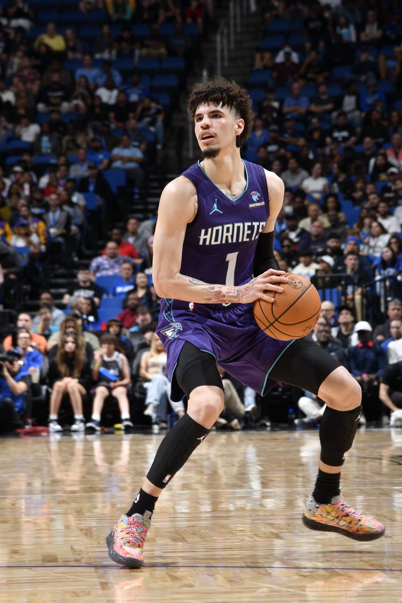 wojespn's tweet image. Charlotte Hornets star LaMelo Ball — out since late November with an ankle sprain — is expected to return vs. the San Antonio Spurs tonight, sources tell ESPN. Ball participated in shootaround this morning.