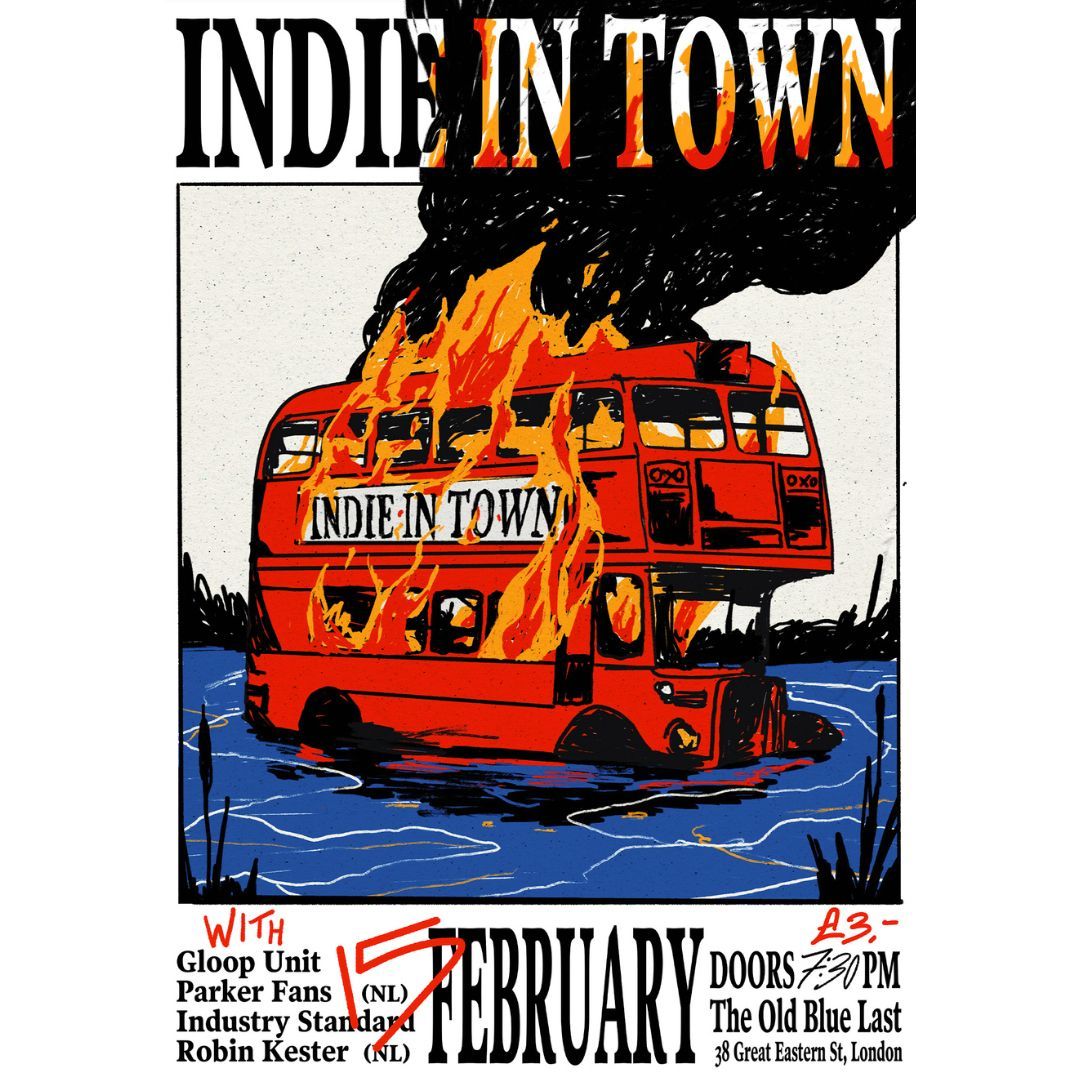 @indieintownuk is back with their first gig of 2024, featuring great Dutch acts @parkerfansss and @robinkester, along with UK bands @gloopunit and @industrystandardband. Grab your ticket now - buff.ly/47vfEsV . . #livemusiclondon #oldbluelast #londongigs