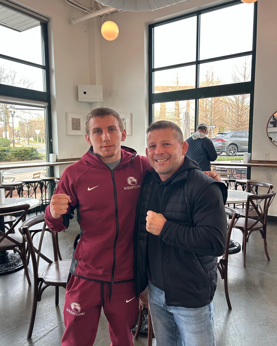sammiehenson's tweet photo. Great watching my son “Dash” @wyatthenson9 
@LockHavenWrstl compete and do what he loves….. Davidson Duals North Carolina. 4-0 scoring 95 points.
#focusbullieve🐂
#wearetheonepercent #bulltrained
#BullMentality #wrestling #ncaawrestling https://t.co/3zK6FSBYeg