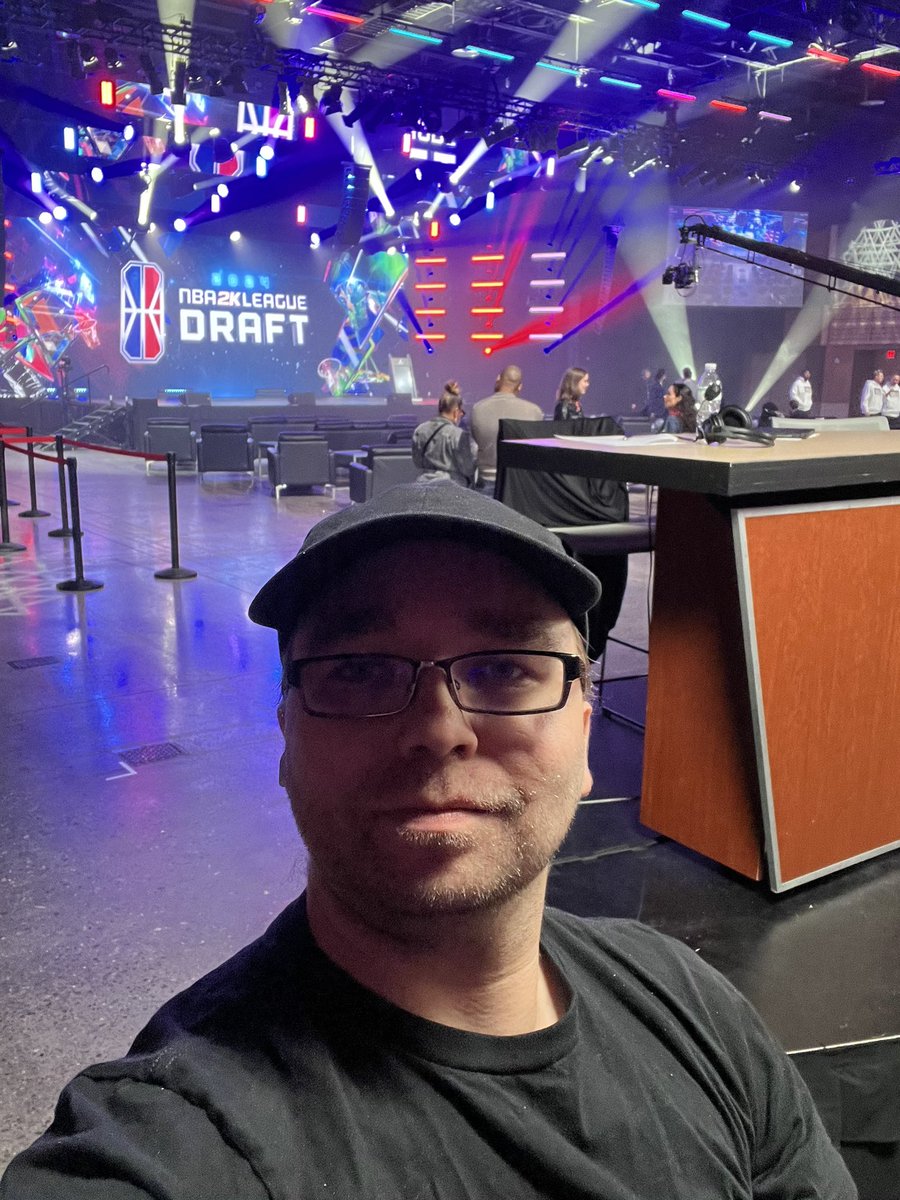slucko's tweet photo. Worked the @NBA2KLeague 2024 Draft the last two day. It was a great event to rock. https://t.co/XBbDQ2oJTZ