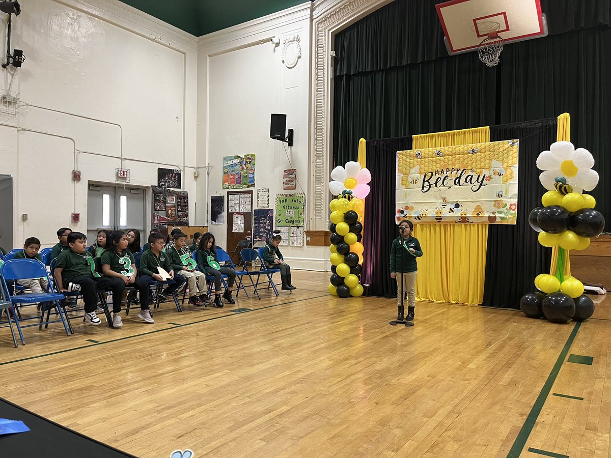 Today’s Spelling Bee at P.S. #5. Our 1st graders were on deck. Excellent accomplishment for all students. So proud ❤️❤️<a href="/WestNYSchools/">West New York School District</a>
