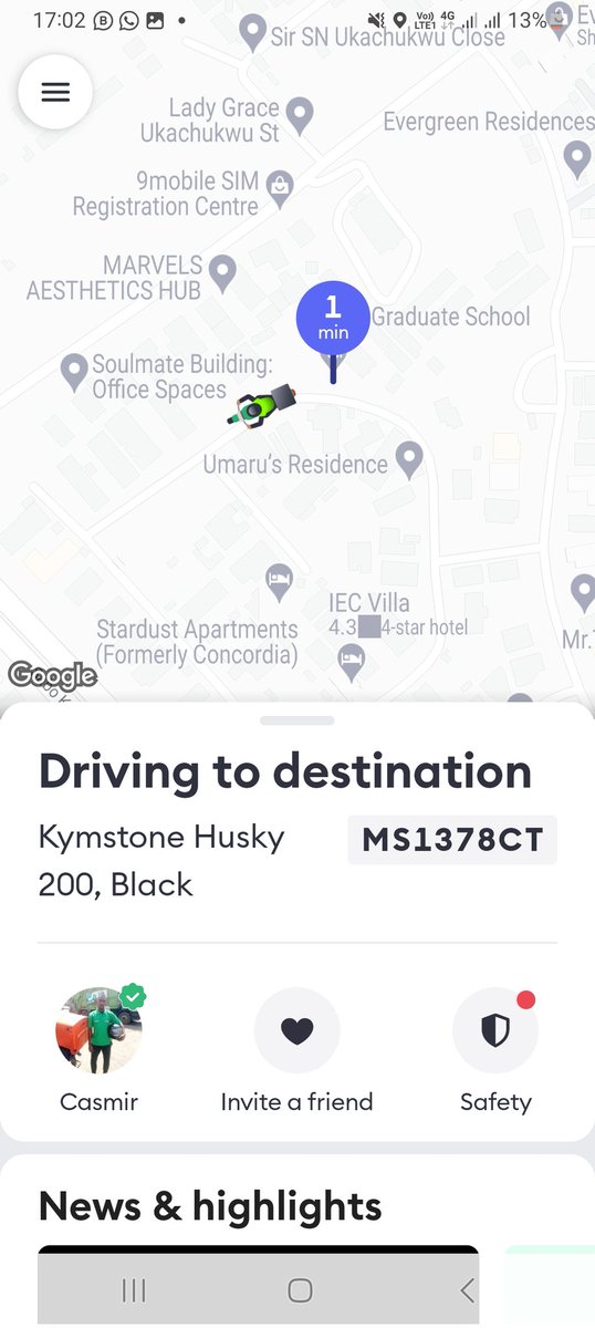 bdiva2's tweet photo. @Boltapp_ng  this guy ran away with my package and customer service is asking me to call him to negotiate! @officialEFCC https://t.co/kKup0dxQ7t