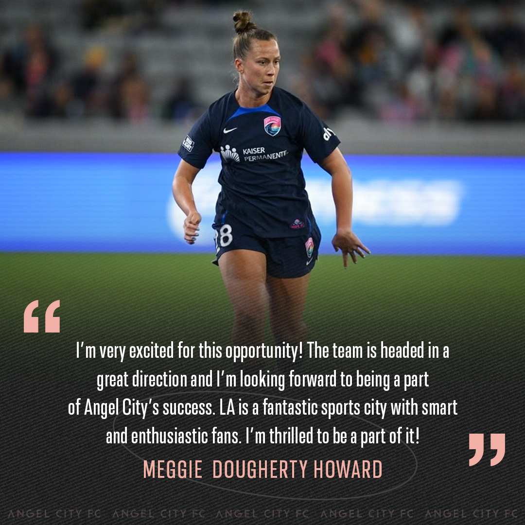 weareangelcity's tweet image. 💬 Meggie Dougherty Howard on joining #AngelCityFC