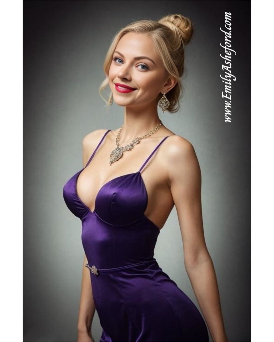This weeks #WhatToWear winner is #EveningWear, me dressed up in fancy gowns, I hope you like. This is some of my most favorite modeling to do. Purple looks so elegant... do you like? 💜 😘 

#Model #Blonde #beautifulgirl #blueeyes #fit #fitgirl