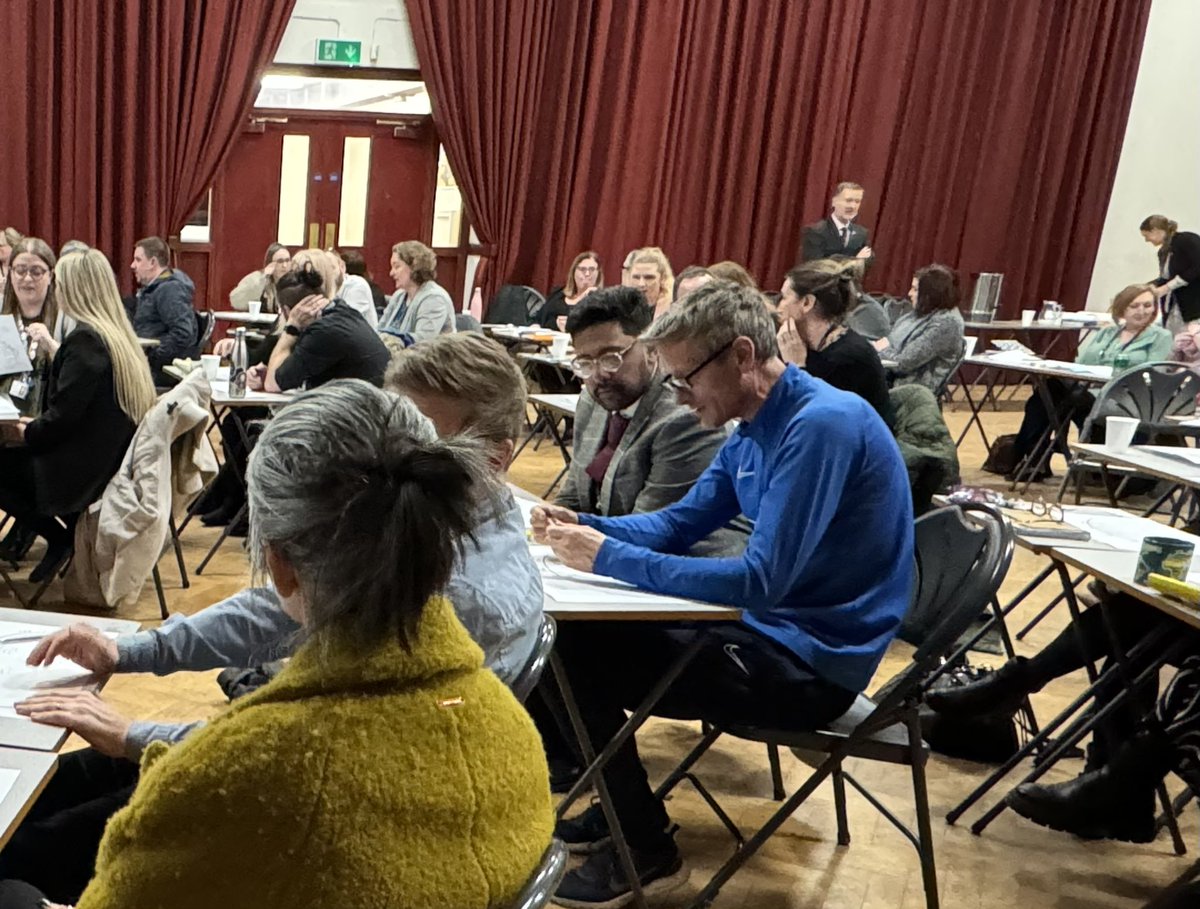 Really positive first week back. Highlight being our 7Up Conference. Professionals coming together to achieve Excellence through Partnership and building that sense of Belonging.

Look at the focus in this picture!