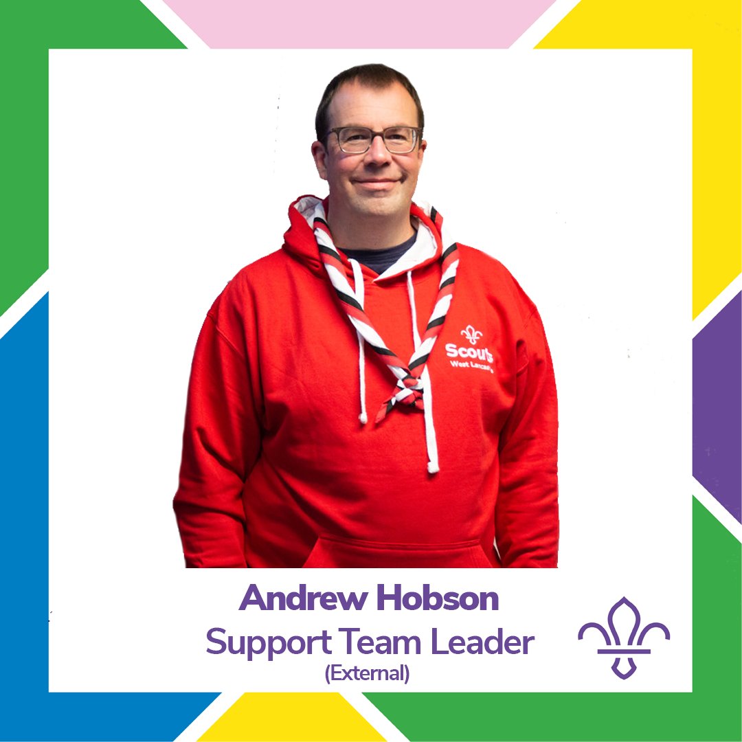 WestLancsScouts's tweet photo. 📢 Big News! 📢 We're excited to announce our new Leadership Team to you! All week we will announce a new member of the team. I hope you join us in congratulating them 🙌 #TeamWLS

Today it's Andrew, our Support Team Lead (External). 

Find out more: https://t.co/pcXgQEVlNO https://t.co/t2EjB3okzq