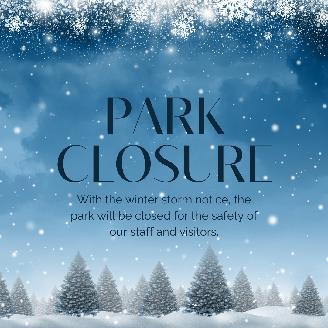 🌨️❄️ Attention park-goers! Due to an impending winter storm, Old City Park will be closed this Sunday 1/14 for the safety of our visitors &amp; staff. Bundle up, stay warm, and we look forward to welcoming you back once the storm passes, ❄️🌨️ #WinterSafety #OldCityParkClosure