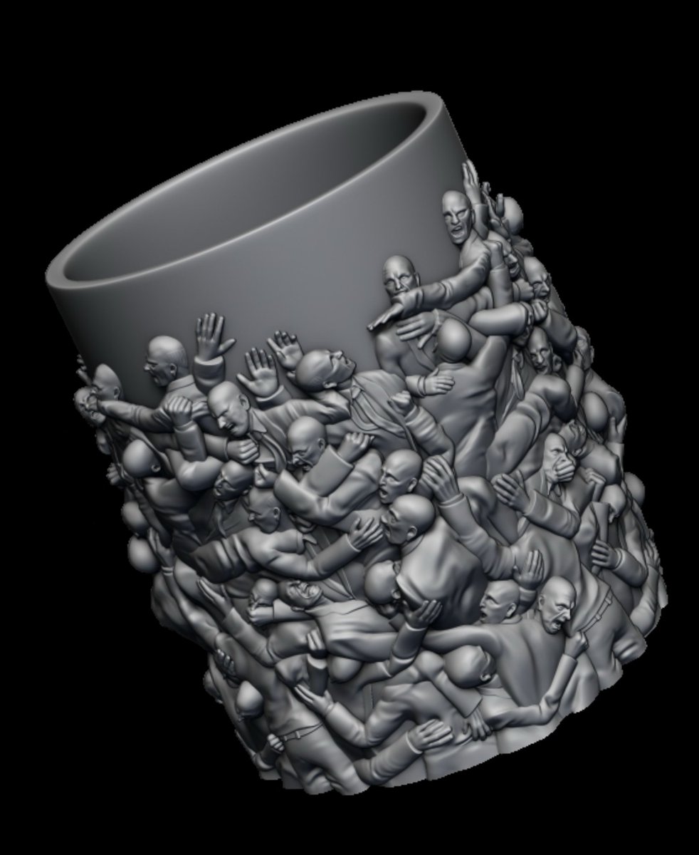 “Survival of the Fittest” cup
