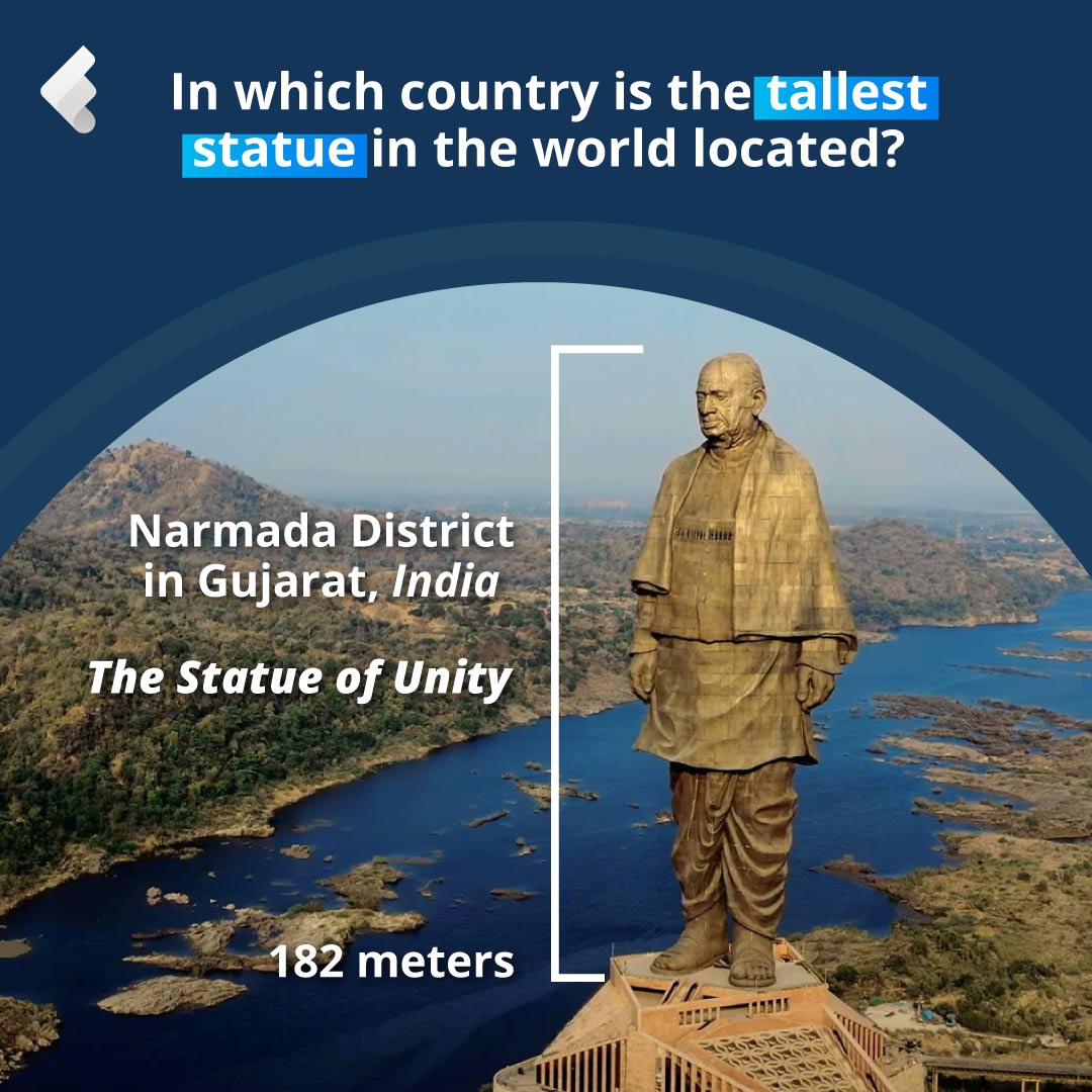serviapglobal's tweet photo. Inaugurated in 2018, the Statue of Unity in Gujarat, India, stands as the tallest statue globally, depicting Sardar Vallabhbhai Patel, a prominent Indian politician and freedom fighter.

Get more info in this article from: https://t.co/sHZq7lFN67 https://t.co/r1HkeDWHMG