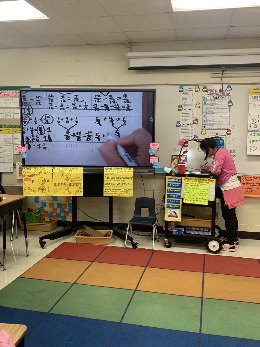 ayescobar1's tweet photo. You’re 100% correct Ms. Monson. When teacher is not feeling well, Stallions step up and take charge of the lesson. Stallions helping Stallions @SmithES_AISD #somosStallions https://t.co/cax6mSZuF7