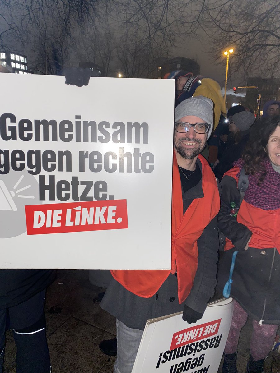 #Hh1201 #NieWiederIstJetzt #dielinke