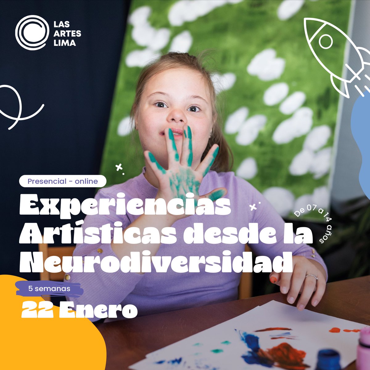 DenTavara's tweet photo. Nuevo taller en Las Artes Lima 🫶🏽 https://t.co/wLJI2T9D9j
