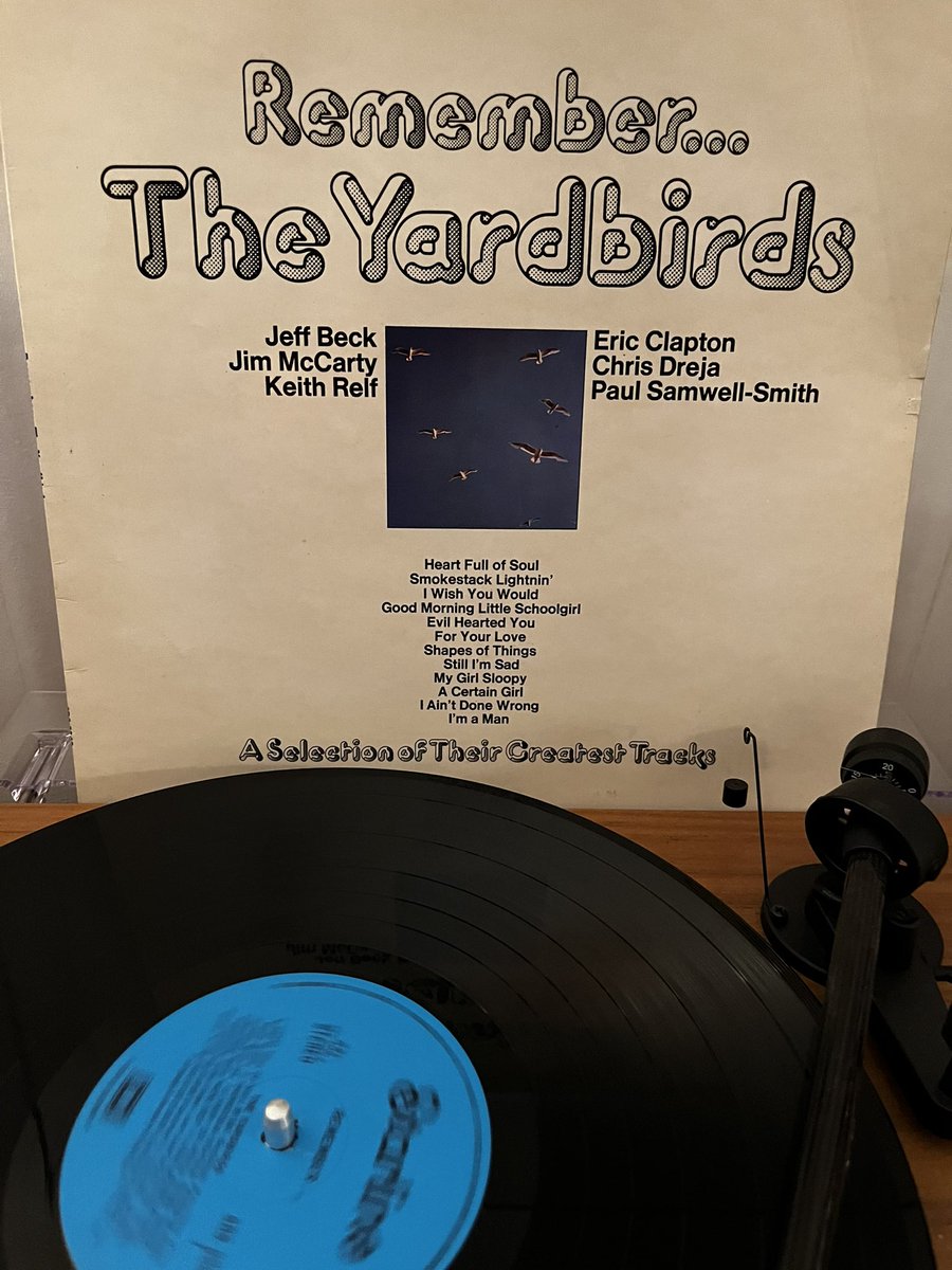 #TheYardbirds #Remember #KeithRelf #JimmyPage #ChrisDreja #JeffBeck #PaulSamwellSmith #EricClapton #JimMcCarty #vinylrecords #vinylcollection  #vinylcollector #vinylcommunity #vinyladdict