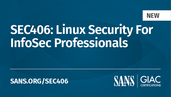 SANSDefense's tweet photo. 🔐 Master the #Linux security frontier at SANS Orlando 2024 with #SEC406. This new course, authored by @MarkBaggett & Charles Goldner, equips you with advanced techniques & hands-on labs.
➡️ Register to enroll: https://t.co/x10G9QXOzK
#SANSLiveTraining #Cybersecurity #InfoSec https://t.co/jbRolUloGB