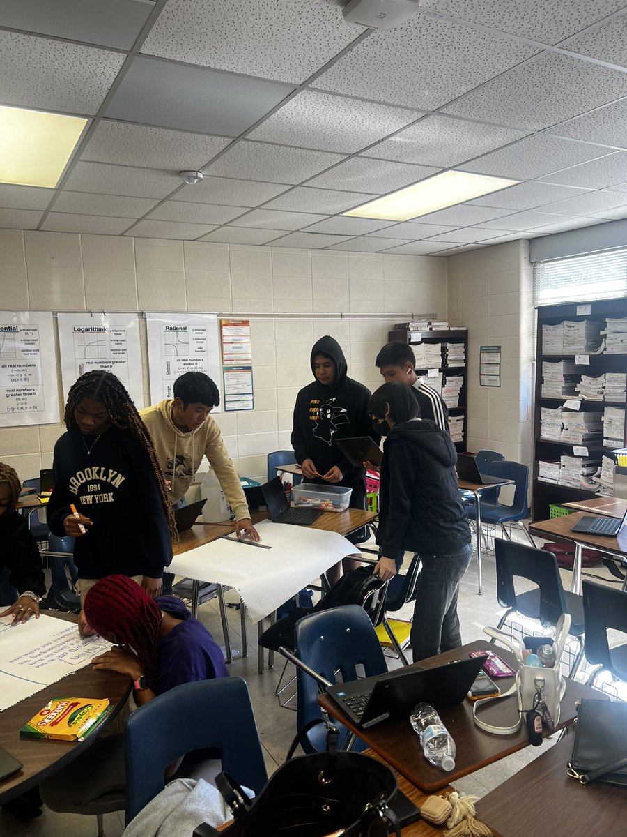 CoachKing_Ike's tweet photo. In here with my Algebra 2 students working on a graphical organizer for the Inverses of Functions #MathFun #Algebra2 #Functions #Inverses #MathAtIke #MakeMathFunAgain https://t.co/VITi7CPfq6