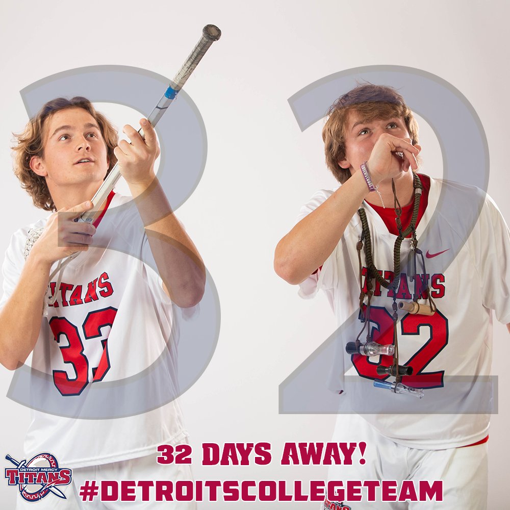 UDMLAX's tweet photo. The Loken boys telling us we went from 33 to 32 days before the season starts! #DetroitsCollegeTeam ⚔️🥍 https://t.co/tWNlFbs4YP