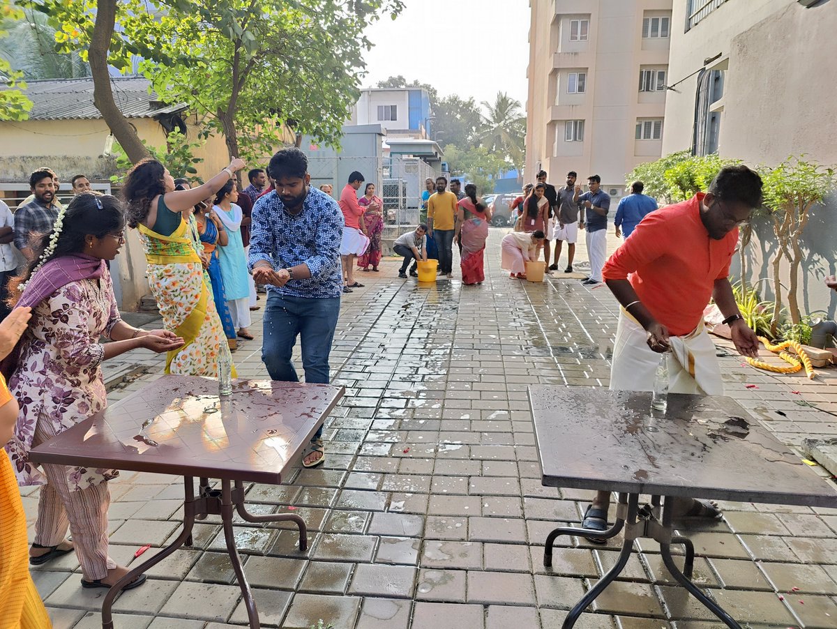 Stir the pot… Stirr the melting pot!

Our #Pongal #celebration with a touch of tradition and a blend of multicultural flavors! 🌾✨

#Traditional #MakarSankranti #IncredibleIndia #TSIans #LifeatTSI #TeamCelebrations #TSIChennai #MoveForwardTogether #TPFSoftware #TSI