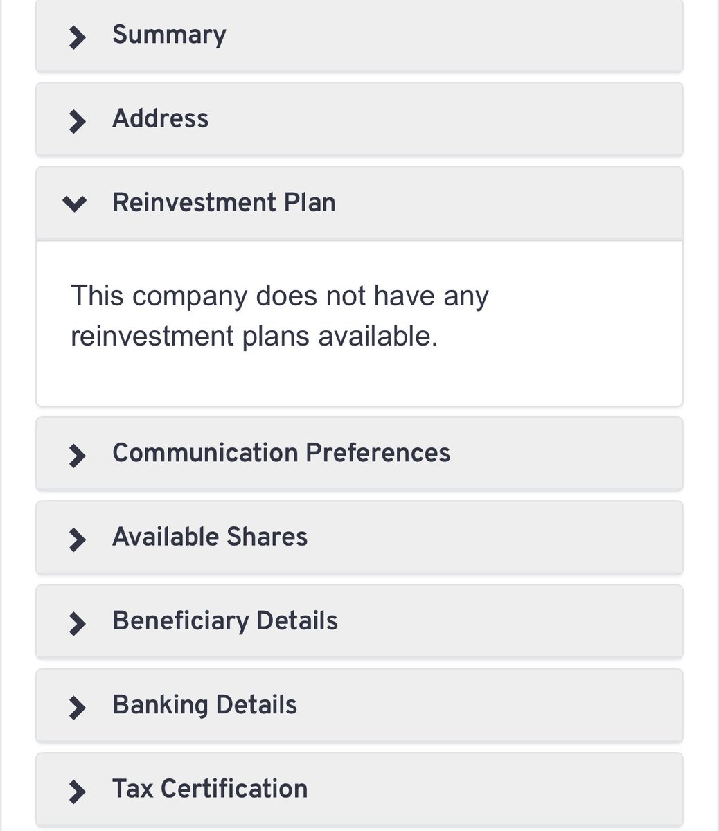 YonDude2's tweet image. $IEP can only be held in book form through Computershare. No dividend reinvestment plan is offered and no fractional shares are issued. Seems like the company puts great value on #DRS shares being in book and not plan. #GME #BBBYQ