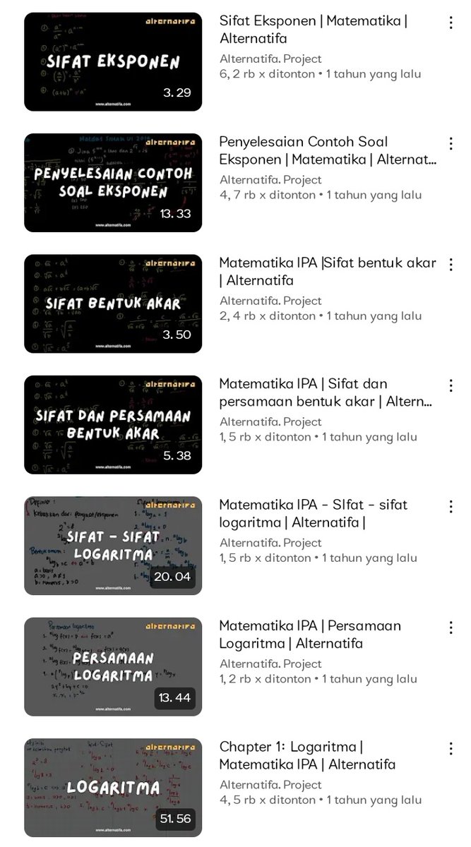 diaresofnaeya's tweet image. hi aku punya playlist belajar gratis untuk persiapan snbt 2024 dan bank soal +10.000 sdh ada pembahasannya, semoga bermanfaat 🧎🏻‍♀️🧎🏻‍♀️

#studytwt #AMBISVERSE