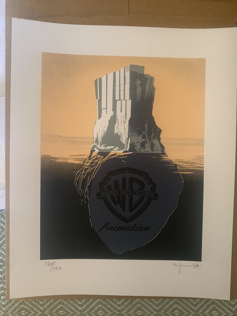 Just got this in the mail from WB animation along with some other swag (late crew Christmas gift I assume). Anyone know the story behind this numbered print?