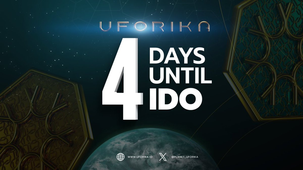 Planet_UFORIKA's tweet photo. 🔥 #Fotians, Get Ready! 🔥 Our IDO is built with YOU in mind🫵

Engage, create and join the GameFi movement that's about to revolutionize the space🌐

🎮 @GameFi_Official 🎮
15th Jan - 🔗https://t.co/OrdzJkqChp

🪁@redkitepad 🪁
16th Jan - 🔗https://t.co/pJi9hCjI1R https://t.co/LAcRT4rWRu
