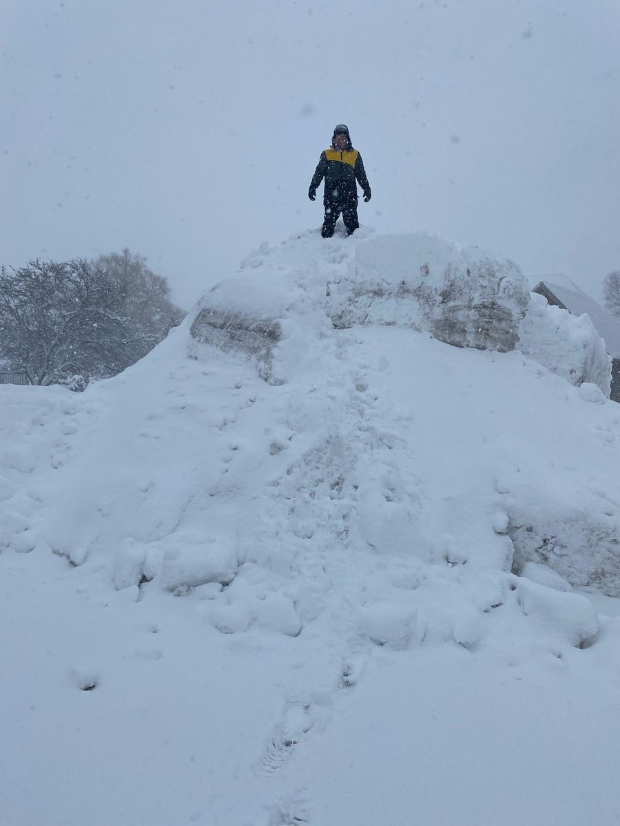 RealKoepke's tweet photo. We are getting hammered with snow in Waukesha, WI https://t.co/mjHoCoFcl5