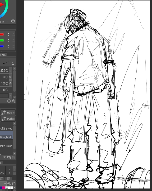 trying to draw more main characters 