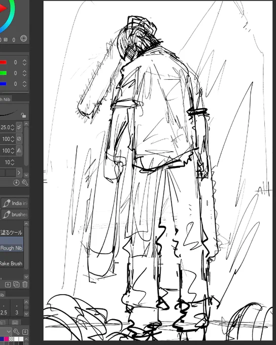 trying to draw more main characters 