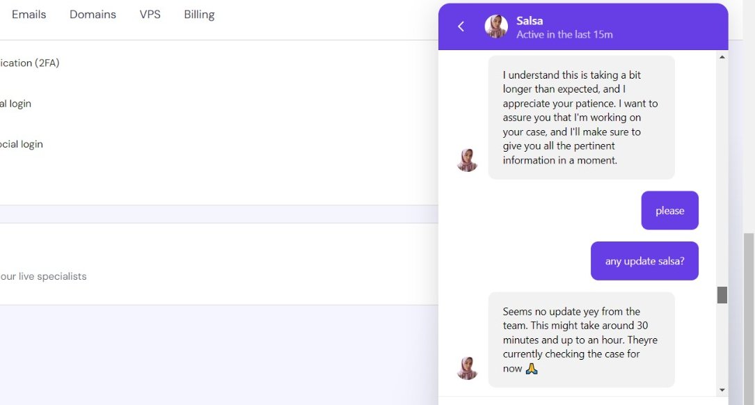 ChocoCourt's tweet photo. very bad service provider #hostinger never purchase domain and hosting. unskilled support team. 
#HOSTING #domain #godaddy #Ayodhya #MaldivesOut #Website #developers #ITServices #BiggBoss17 https://t.co/ZhShpteivd