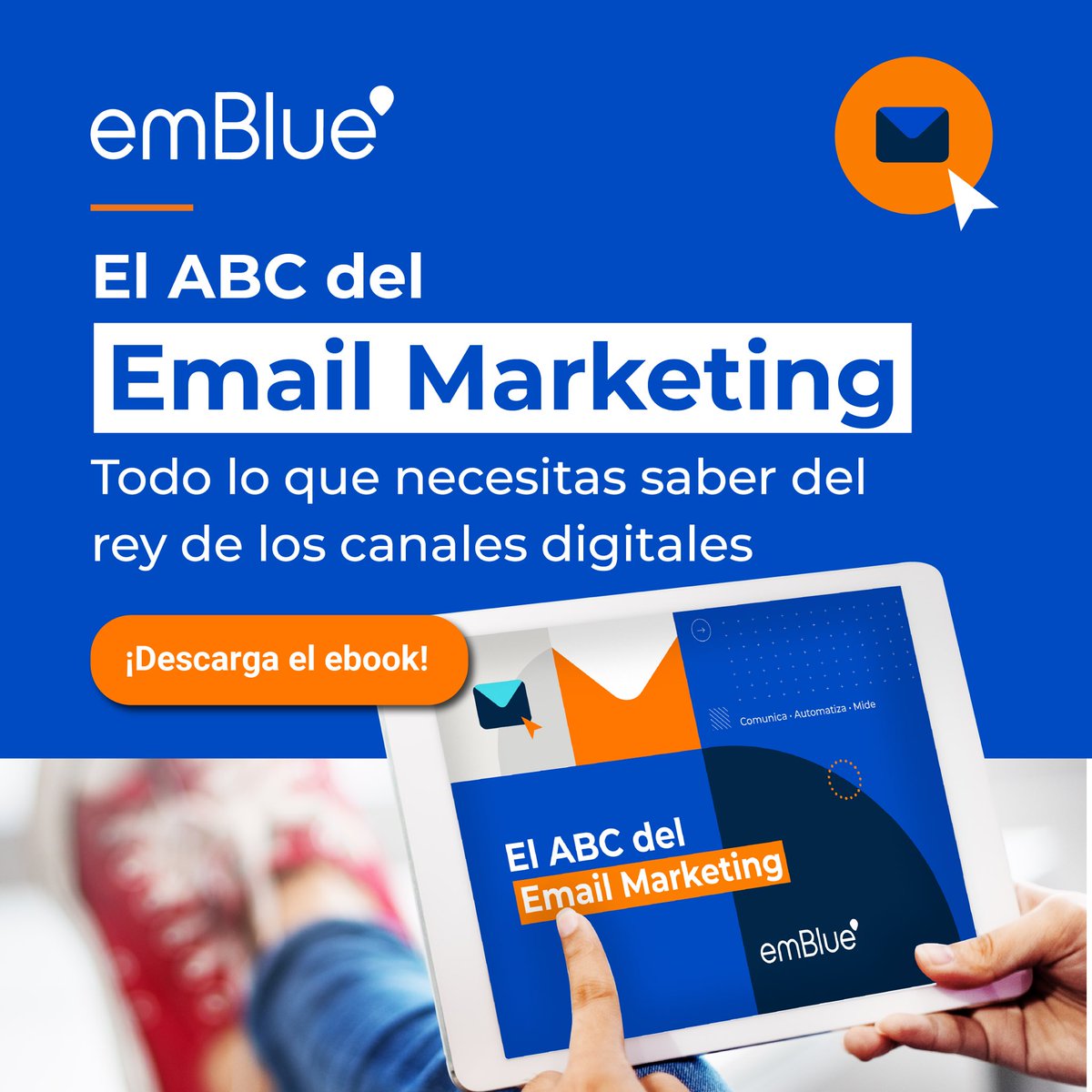Descárgate gratis la guía práctica para desatar el poder de tus campañas de email marketing con emBlue. 
👉🏻blog.embluemail.com/el-abc-del-ema…

#emailmarketing #MarketingDigital