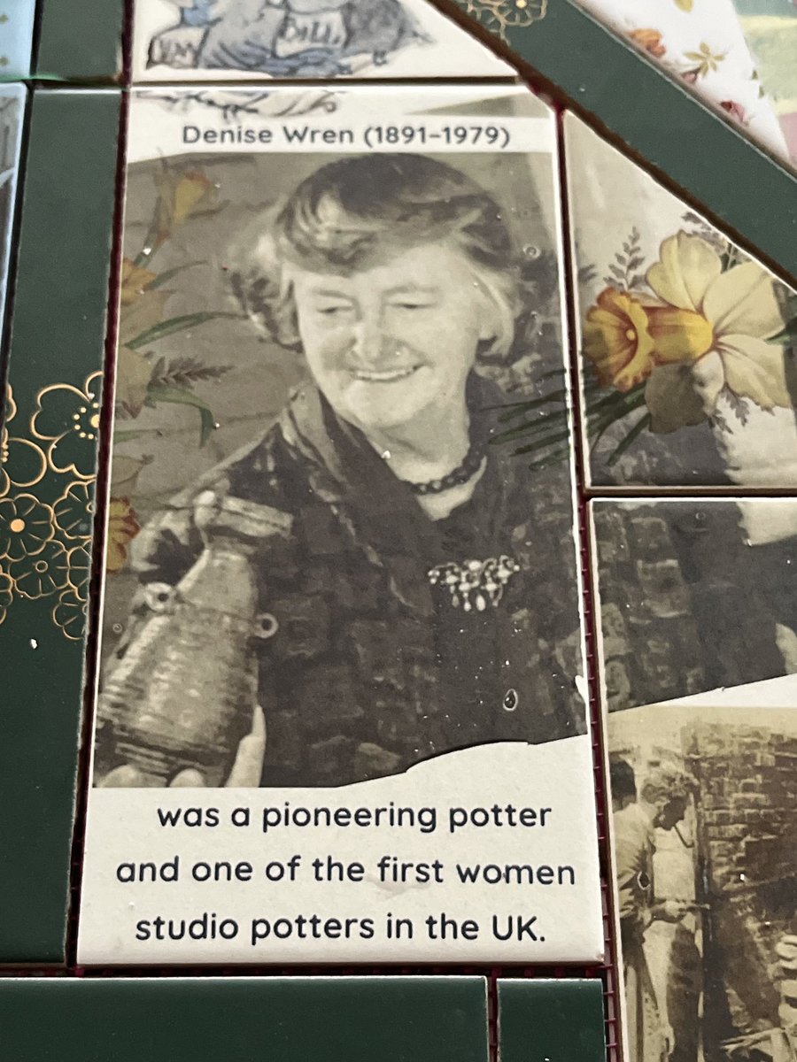 Denise Wren - One of UK’s most important potters came from #newmalden . Can’t wait to see our latest public art work get installed this spring. Celebrating the history and local people. @karen_francesca @AtmStreetart #denisewren #herstory